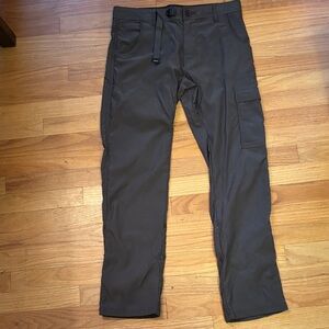 Prana Stretch Zion II-  dark green/gray- 30 x 30 - slim fit.